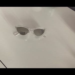 Urban Outfitters Accessories - Cat eye clear frame sunglasses Urban Outfitters Accessories - Cat eye clear frame sunglasses